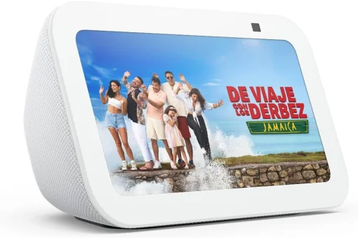 Cod. 162 Pantalla Smart Amazon Echo Show 5 (3ra. Gen.) con Alexa / 5,5" t&aacute;ctil&nbsp;960x480 / Parlante 1.7&rdquo; (graves m&aacute;s profundo y sonido claro) / C&aacute;mara 2MP / Wifi / Bluetooth / Color Blanco Glaciar