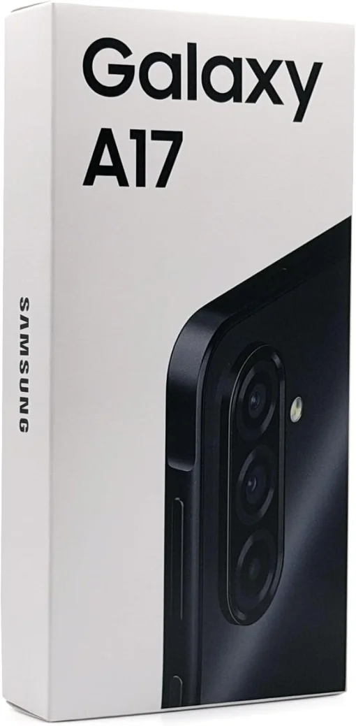 Cod. 338 Samsung Galaxy A17 4G LTE Dual-SIM / Helio G99 / 4GB Ram / 128GB / 6.7" Super AMOLED FHD+ 90Hz / Cam 50MP / 13MP frontal / Android 15.0 / carga r&aacute;pida 25W, 5000mAh / IP54 / Black