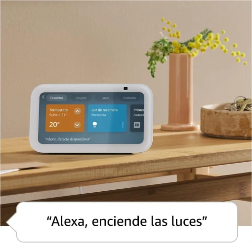Cod. 161 Pantalla Smart Amazon Echo Show 5 (3ra. Gen.) con Alexa / 5,5" t&aacute;ctil&nbsp;960x480 / Parlante 1.7&rdquo; (graves m&aacute;s profundo y sonido claro) / C&aacute;mara 2MP / Wifi / Bluetooth / Color Negro Carbon
