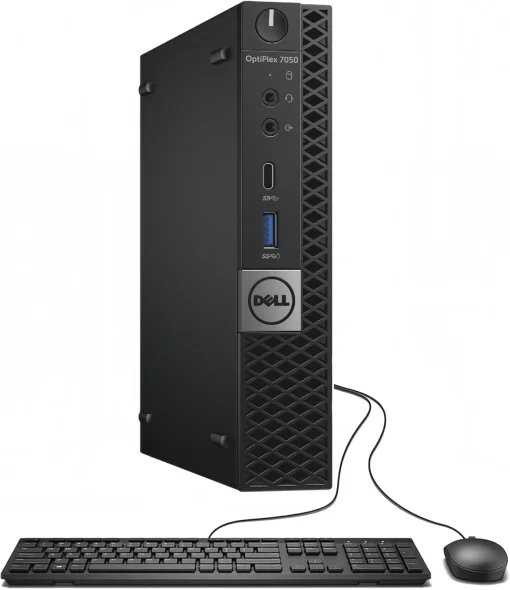 Cod. 217 CPU Dell OptiPlex 3050 Micro&nbsp;(Off Lease) / Intel&reg; Core&trade; i5-7500T, 2.7GHz / 8GB DDR4 / 250GB SSD / DP, HDMI / Windows 11 Pro / Incl. teclado y Mouse USB.
