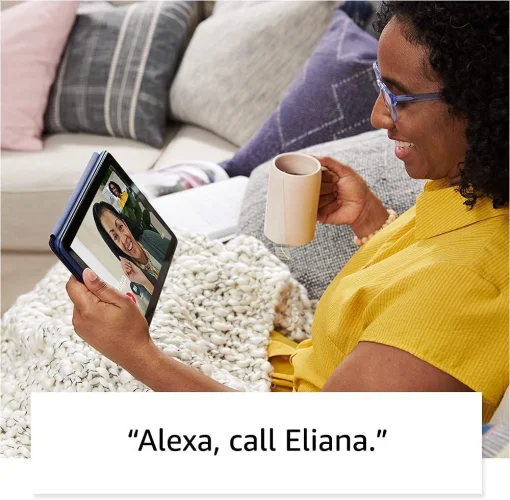 Cod. 083 Tablet Amazon fire HD 10 (13va. Gen.) / Octa-core / 10.1" Full HD 1080p / RAM 3GB, 32GB Alm. / Fire OS 8 / Cam frontal 2,0mp/posterior 5mp / Wifi/Bluetooth / Ocean Blue