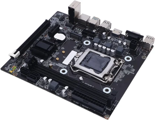 Cod. 124 Mainboard GOLDEN AMOG H81 / Intel 4ta. 5ta Gen / Micro-ATX / Socket 1150 / 2 DDR3 / 3*Sata, 1*M.2 / VGA/HDMI/USB 2.0/USB 3.0 / 1 x PCIe X16/ LAN