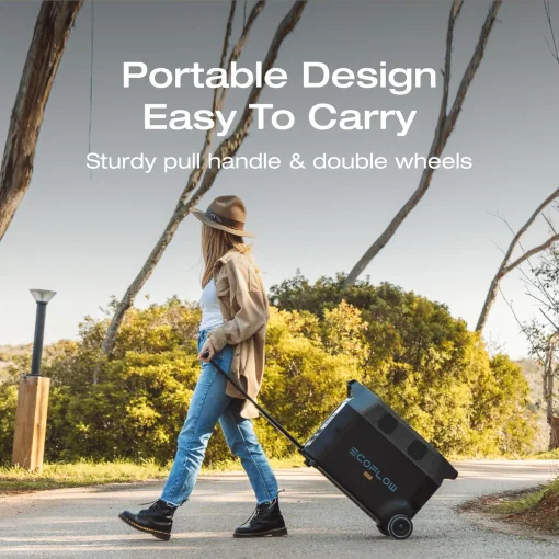 Cod. 209 Estación de Energía &amp; Batería de reserva Smart Powerstation ECOFLOW DELTA Pro 7.2 kWh: LiFePO4 / salida 3.600W, Max 7.200W / 4*Tomas CA 120V/20A, 1*toma TT-30R CA 120V/30A, 2*USB-A Carga rápida, 2*USB-A, 2*USB-C (100W), 2*DC, 1*Car, 1*Anderson