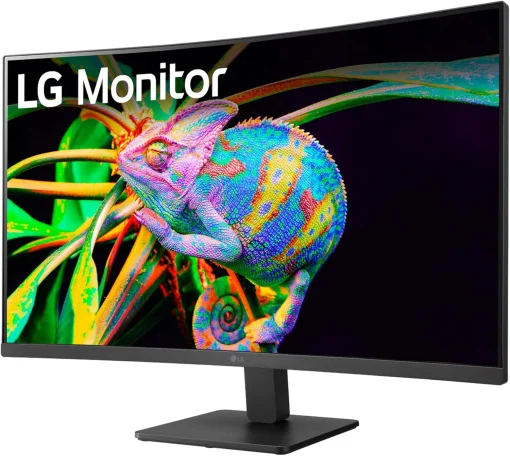 Cod. 124 Monitor Curvo LG 32MR50C-B 32" FHD 1080p 100Hz dise&ntilde;o sin bisel / curva 1500R / AMD FreeSync&trade; / OnScreen Control (LG Screen Manager) / 2*HDMI, D-Sub / Montaje en VESA