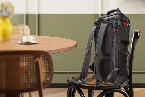 Cod. 106  Mochila MARVO Ranger 600G (BA-002) / P/2*Laptops 15.6" / Compartimento oculto y Bolsillo antirrobo / Acolchado malla transpirable post. / Nailon Oxford impermeable y cuero PU