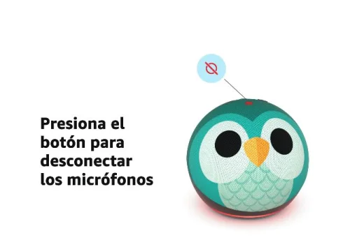 Cod. A:231 Parlante Smart Amazon&nbsp;Echo Dot (5ta Gen.) Kids / sonido vibrante 1.73&rdquo; / Audio-Libros, Juegos Educativos (1 a&ntilde;o Amazon Kids+) / Control parental - B&uacute;ho