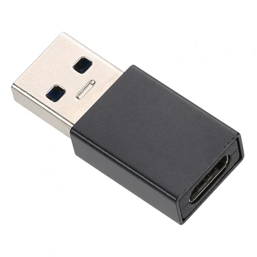 Cod. 1147  Adaptador OTG USB-C (hembra) a USB-A 3.0 (macho) / Transferencia de Datos, energ&iacute;a, audio