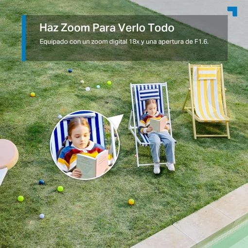 Cod. 405 C&aacute;mara Smart TP-Link Tapo C560WS, Wi-Fi 6 P/Exterior IP66, 360&ordm;, 4K Ultra HD (8MP) / Reconocimiento Facial IA / Zoom Digital 18&times; / Detecci&oacute;n &amp; Seg. autom&aacute;tico AI (pers. masc. veh.) / Visi&oacute;n nocturna Color Starlight / Alarma Luz/Sonido / Audio bid