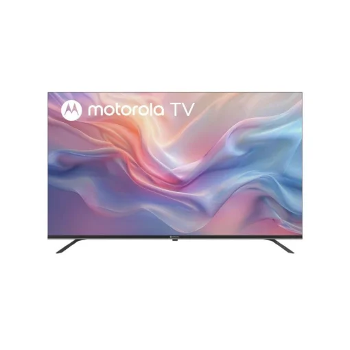 Cod. 144 Smart TV Motorola 65" LED 4K Ultra HD 65MNUHD / Google TV / HDR / Wi-FI 5 &amp; Bluetooth / Google Cast / Dise&ntilde;o Sin Bodes (Bisel Met&aacute;lico) /&nbsp; Control remoto por voz