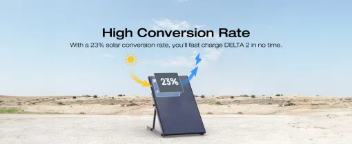 Cod. 238 Kit 2 paneles solares rígidos ECOFLOW 100W / 17.1V-5.9A / impermiables IP68 / Dim.: 98*58.6*3 cm