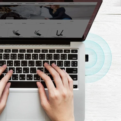 Cod.037 Adaptador inal&aacute;mbrico USB de banda dual AC600 Archer T2U Nano