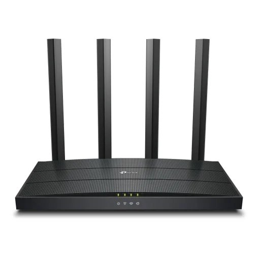 Cod. 140 Router TP-LINK Archer AX12 / Wi-Fi 6 Banda Dual AX1500 / 1201 Mbps (5 GHz) + 300 Mbps (2.4 GHz) / 3*P/LAN GIGABIT / 1*P/WAN GIGABIT / 4 Antenas y la tecnología Beamforming / OFDMA y MU-MIMO