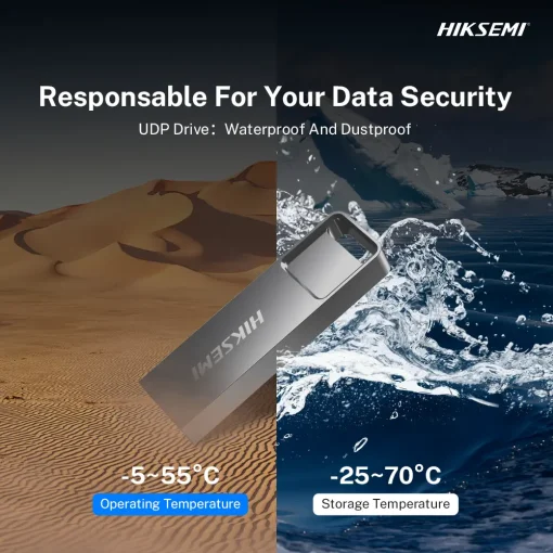 Cod. A:223 Flash Memory HIKSEMI BLADE Series E301 32GB / USB 3.2 Gen&nbsp;1 / 130MB/s / Metal