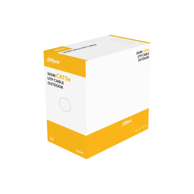 Cod. A:207 Cable UTP DAHUA  DH-PFM920-5UE / 305M CAT5 / Certificado Retardante de Fuego / Calibre 24AWG / 100% Cobre