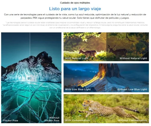 Cod. 117 Smart TV TCL 55&quot; 4K 55P6K HDR 10+ MEMC / Google TV / AiPQ / Dynamic Color / Bisel Metálico / Panel HVA / HDMI 2.1, USB 3.0 / WiFi 5 &amp; BT5.2 / Dolby audio 10W*2 / Google Cast / Control remoto por voz