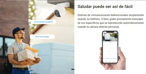 Cod. AE:745 Cámara Smart exterior EZVIZ H80x Dual 4K 360° / Vista Nocturna ColorFULL / Auto-Zoom Tracking / 2*modos patrulla / Detección humana/vehículo IA / Defensa activa / Audio bidireccional / microSD hasta 512GB / Compatible: Alexa y asst. Google