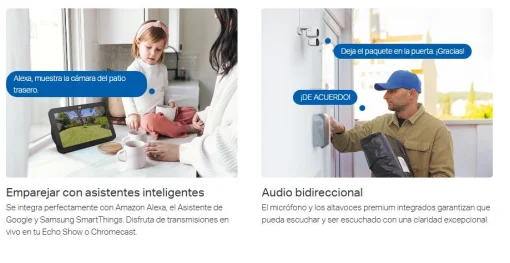 Cod. AT:379 Cámara Smart exterior/interior TP-Link Tapo C246D Dual 2K 360° / Lente gran angular 125° &amp; Teleobjetivo 6mm / Vista Nocturna Intelig. / Detección AI (pers. masc. veh.) / Seg. automát. sincronizado / 8 puntos patrulla / Audio bidireccional / So