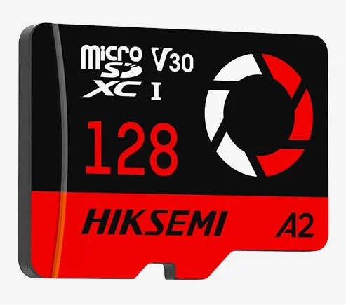 Cod. 245 Micro SD HIKSEMI Capture 4K clase 10 V30 64GB / Espacial P/Drones, Videojuegos, Cámaras Video grabación en 4K UHD / Lectura 180MB/s y escritura 150MB/s