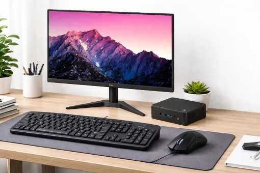 Cod. 242 Computador ENV&nbsp;/ AMD Ryzen&trade; 5 3500U / 16GB / 512GB M.2 SSD NVMe / Wi-Fi AC + BT / 2*HDMI 4K / 2*USB3.2 + USB-C 3.2 Gen1, LAN RJ45 / Windows 11 Home (Preinstalado) + Monitor HD+ 19.5" + Teclado multimedia INS + Mouse MARVO Niro 40