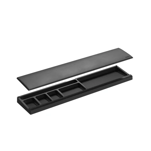 Cod. 057 Reposamanos P/Teclado Xtrike Me Crest 60 Black K002 / Ergon&oacute;mico / Compartimentos de almacenamiento secreto / Material: ABS+PU+Silicona / Dim. 360*80*19,5 mm