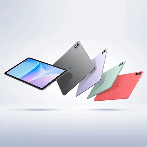 Cod. 153 Tablet Infinix XPAD 20 - 4G LTE / Helio G88 / 11" FHD+ (1200*1920) 90Hz / 8GB RAM, 256GB Alm. Exp. MicroSD (hasta 1TB) / Android 15 / Wi-Fi 5, BT 5.2 / Cam. post. 8MP, front. 5MP / Bat. 7000 mAh / Stellar Grey / Incluye: Case protector