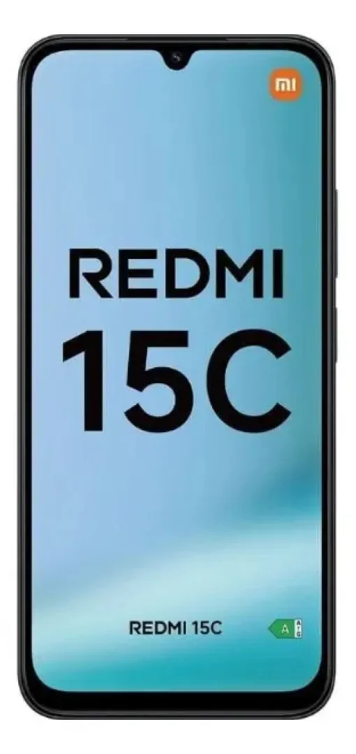 Cod. 349 Xiaomi Redmi 15C / 128GB Rom / 4GB Ram (up to 8GB exten.) / Helio G81-Ultra / 6.9" HD+ 120Hz / Cam. Dual 50MP con AI + 8MP Frontal / Bat. 6.000 mAh / 33W / IP64 / USB-C / Negro Ocaso