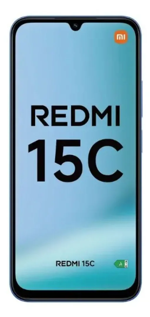 Cod. 340 Xiaomi Redmi 15C / 128GB Rom / 4GB Ram (up to 8GB exten.) / Helio G81-Ultra / 6.9" HD+ 120Hz / Cam. Dual 50MP con AI + 8MP Frontal / Bat. 6.000 mAh / 33W / IP64 / USB-C / Azul Lunar