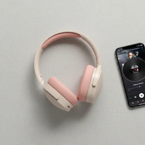 Cod. 150  Kit ENV Power Sound (Pink) / Aud&iacute;fonos Bluetooth&reg; headset + Power Bank 10.000mAh, Carga r&aacute;pida (22.5W) 2*USB-A &amp; 1*USB-C