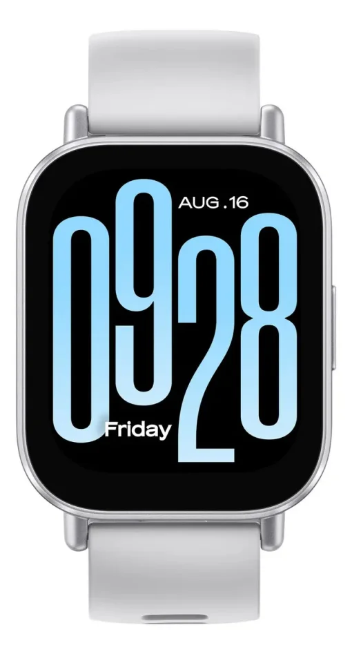 Cod. 1162 SmartWatch Xiaomi Redmi Watch 5 Active (Silver) / HyperOS / LLamadas BT&reg; V5.3 / LCD 2" / +140 modos deportivos / Monitoreo Salud: Pulso, SpO2 y sue&ntilde;o / Resistente al agua (5ATM) / Bat. 470mAh (18 d&iacute;as)