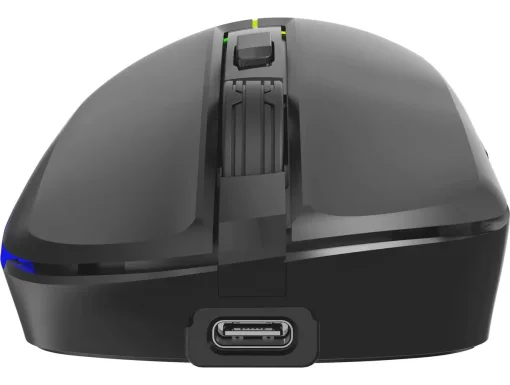 Cod. 299 Mouse Gaming ACER NITRO OMR246 / Tri-modo Wireless (2.4G &amp; BT 5.0) + cable / 7200 DPI / RGB din&aacute;mico / 6 botones / Dise&ntilde;o Ergon&oacute;mico /8 ultraligero (73g) / Bat. 500mAh