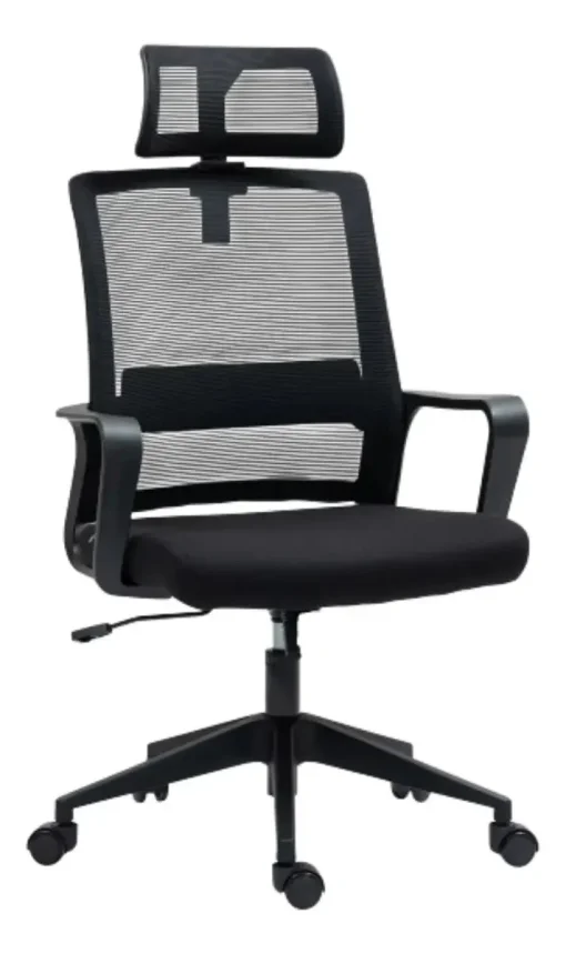 Cod. 1169 Silla de Oficina ENV Megan 1OSM83 / Ergon&oacute;mica / Reposacabeza Ajustable / Espaldar de malla / Altura regulable / Rotaci&oacute;n 360