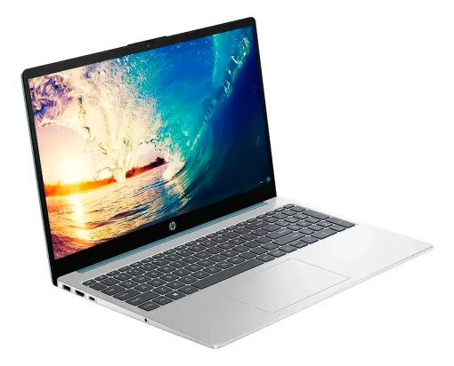 Cod. 1834 HP 15-fc0232la / AMD Ryzen&trade; 3 7320U / 8GB LPDDR5 / 512 GB PCIe&reg; NVMe&trade; / 15.6" FHD (1920 x 1080) / FreeDOS / Wi-Fi 6 &amp; BT&reg; 5.4 / C&aacute;m. FHD 1080p / Teclado Espa&ntilde;ol num&eacute;rico / Azul claro luna