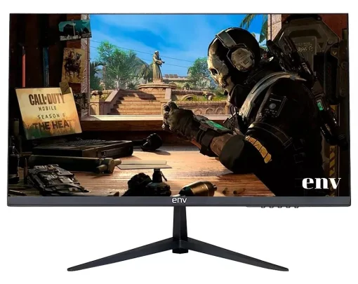 Cod. 121 Monitor LED ENV 24&quot; FULL HD 75Hz / 1*VGA / 1*HDMI (incl.Cable) / Bisel Ultra-Delgado / Black