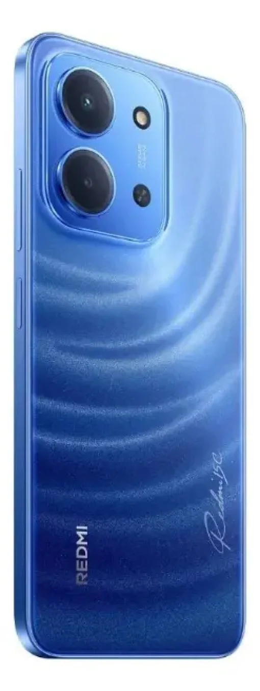 Cod. 340 Xiaomi Redmi 15C / 128GB Rom / 4GB Ram (up to 8GB exten.) / Helio G81-Ultra / 6.9" HD+ 120Hz / Cam. Dual 50MP con AI + 8MP Frontal / Bat. 6.000 mAh / 33W / IP64 / USB-C / Azul Lunar