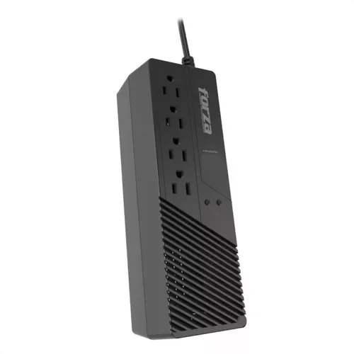 Cod. 021 Regulador de&nbsp;&nbsp;voltaje Forza FVR-1011 / 1000VA/500W / 4 Tomas NEMA 5-15P