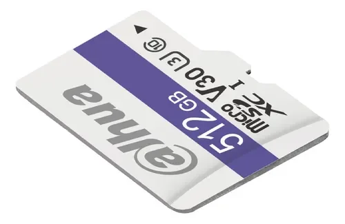 Cod. 309 Memoria Micro SD Dahua C100 / 512GB / Clase 10 V30 / escritura 85MB/s - 80MB/s lectura