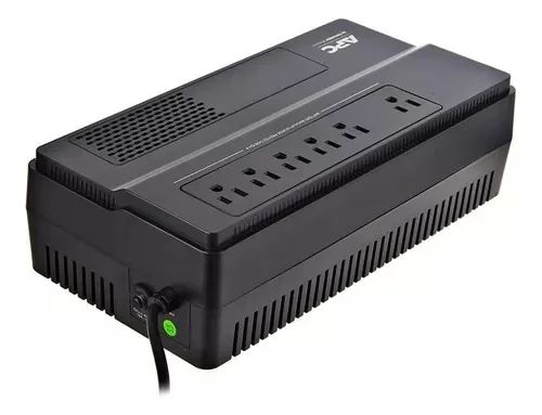 Cod. 054  UPS APC Easy BV650 Interactivo / 650VA/375W,120V / 6* Tomas NEMA 5-15R /  AVR y Respaldo  Batería: 12V 7 Ah