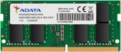Cod. L:265 Memoria RAM ADATA P/Laptop 16GB DDR4-3200MHz