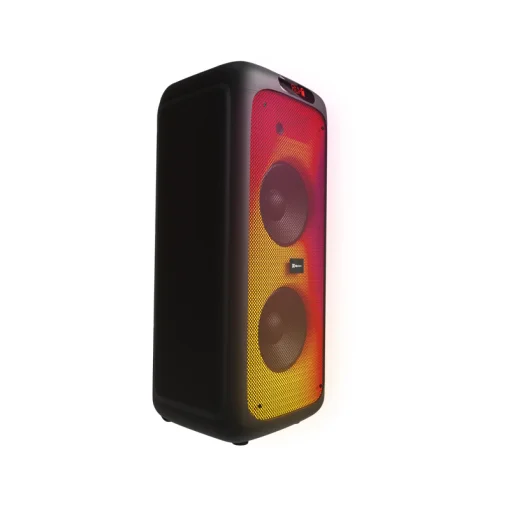 Cod. 236 Parlante Klip Xtreme BoomFire Pro KLS-662 TWS Bluetooth&reg; v5.0 / 3.000W PMPO (RMS 200W) / 2*Subwoofers 8" / Luces LEDs de Fuego P/Fiestas / Bat. litio (Hasta 22 H al 50%) / Radio FM / Incl. Mic. Inal&aacute;mbrico