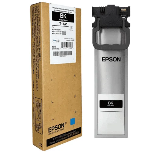 Cod. 099 Tinta Epson T11A1 Negra / 69ML / hasta 5,000 paginas / Compatible: WorkForce WF-C5810 / WF-C5310 / WF-C5390 / WF-C5890 / WF-C5891