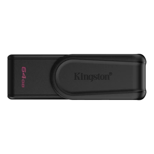 Cod. A:261 Flash Memory Kingston DataTraveler® Exodia S 64GB / USB-A (3.2 Gen1) / tapón giratorio black