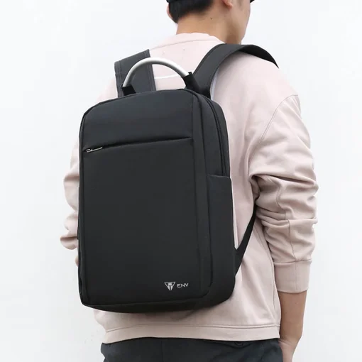 Cod. 115 Mochila ENV Street Pack P/Laptop 15,6"/ Dise&ntilde;o Unisex / Ideal P/Viaje/Escuela / Poliester y asa aluminio