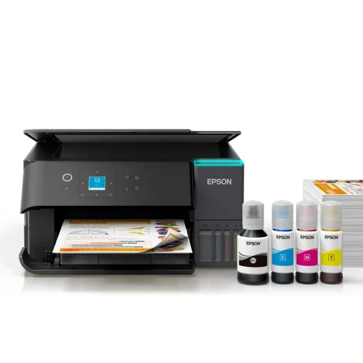 Cod. 201 Impresora EPSON EcoTank L4360 / Wi-Fi / Multifunción 3en1 (Copia, imprime, escanea) / Dúplex Automático / Smart Panel (imprimir desde tu móvil) / LCD 1,44&quot; color