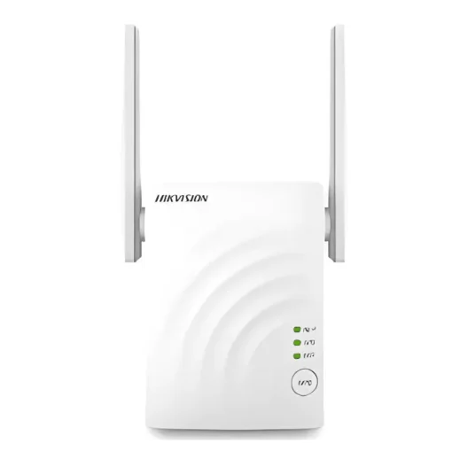 Cod. 101 Extensor Repetidor Wi-Fi 5 AC1200 HIKVISION WRE12C / 1200Mbps (5GHz@867 Mbps, 2.4GHz@300 Mbps) / 1*RJ45 / 2 Antenas (3dBi) 
