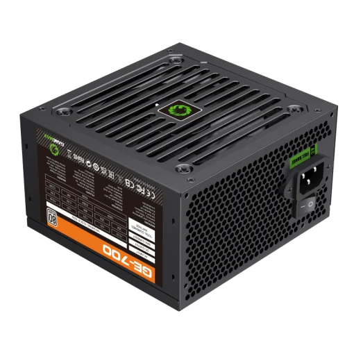 Cod. G:124 Fuente de Poder GAMEMAX GE-700 / Alta eficiencia 80 Plus / 700Watts / 12CM Ventilador / ATX P/PC&lt;