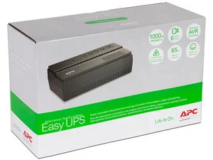 Cod. 037 UPS APC BV1000 Interactiva / 1000VA / 600W,120V / 6* Tomas NEMA 5-15R Respaldo de batería y AVR