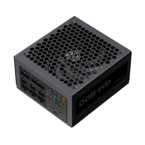 Cod.151 Fuente de Poder GAMEMAX GM-800 BK Modular / Alta eficiencia 80 Plus Bronzie / 800 Watts / 14 CM Ventilador Bajo Ruido/ ATX /PC