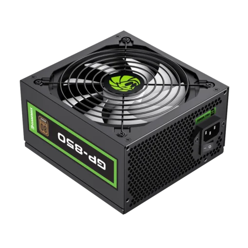 Cod. 148 Fuente de Poder GAMEMAX GP-850 BK/ Alta eficiencia 80 Plus Bronze / 850 Watts / 12/14CM Ventilador Bajo Ruido/ ATX /PC