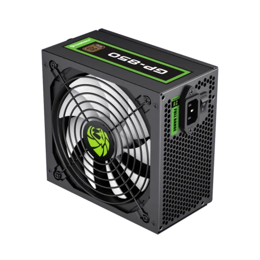 Cod. 148 Fuente de Poder GAMEMAX GP-850 BK/ Alta eficiencia 80 Plus Bronze / 850 Watts / 12/14CM Ventilador Bajo Ruido/ ATX /PC