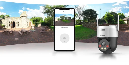 Cod. AD:323  Cámara Smart DAHUA Picoo A2 PT 5MP  P/Exterior 360° / Seguimiento Automático de objetivos / Smart Dual Light / Alarmas sonoras y luminosas / Detección Humana/Vehículo con AI / Audio bidireccional / almacenamiento en microSD (hasta 256GB ) /  